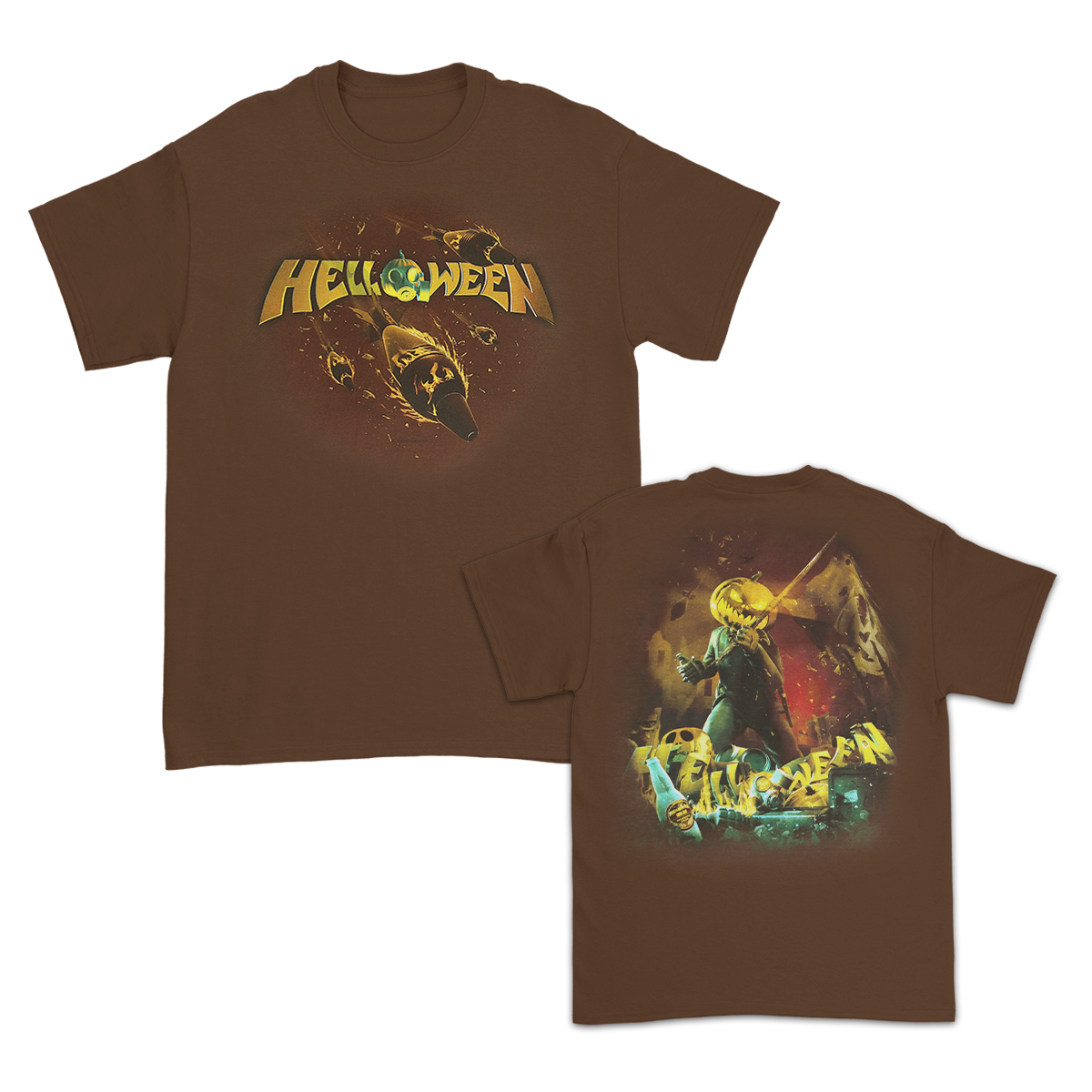 Straight Out Of Hell T-Shirt (Brown)