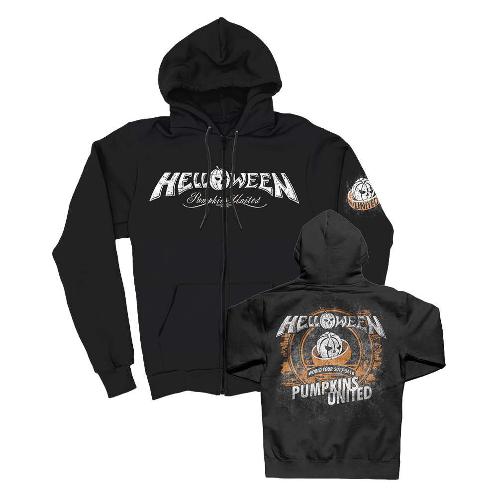 Pumpkins United Zip Up Hoodie (Black)