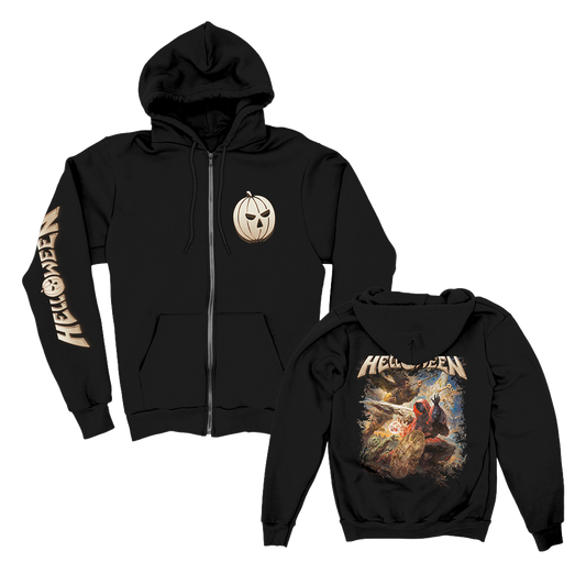 Self-Titled Album Zip Up Hoodie (Black)