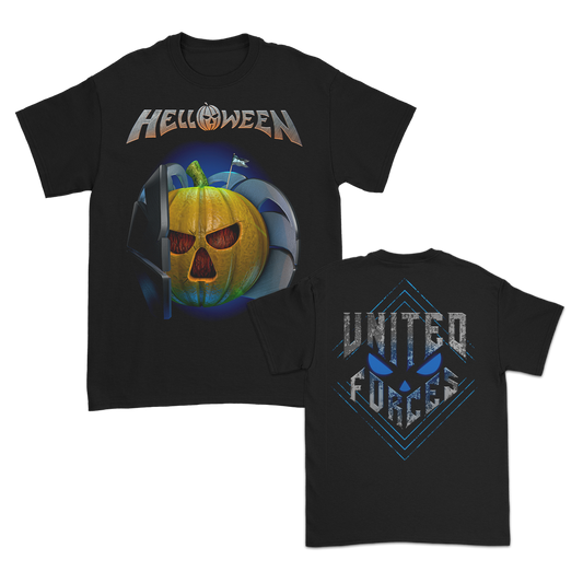 Helloween Pumpkin United Forces T-Shirt (Black)