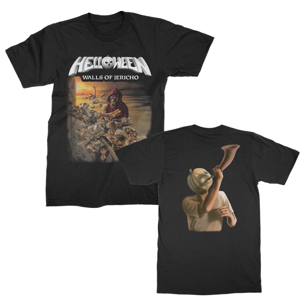 Helloween Walls of Jericho Tee (Black)