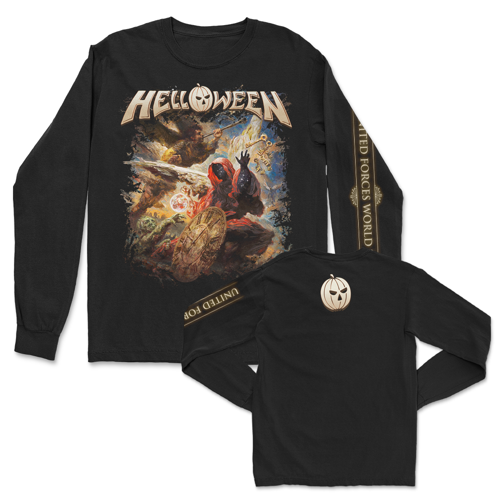 Helloween United Forces Self-Titled World Tour Long Sleeve (Black)