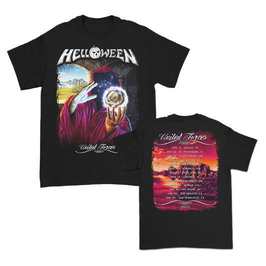 Helloween United Forces KOTSK 2023 Tour T-Shirt (Black)