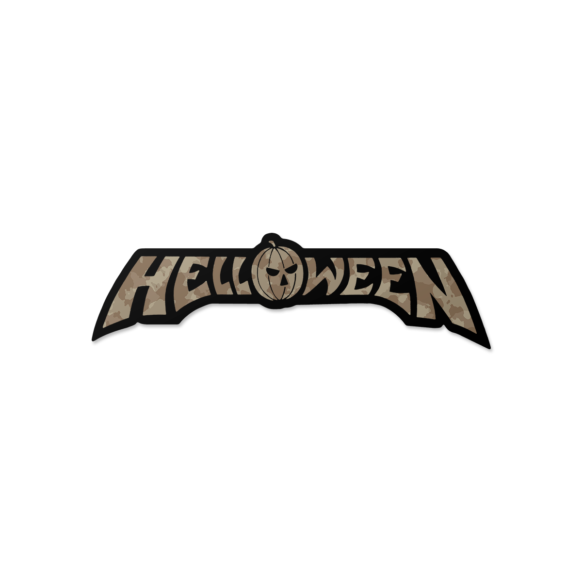 Helloween Logo Sticker (Camo)