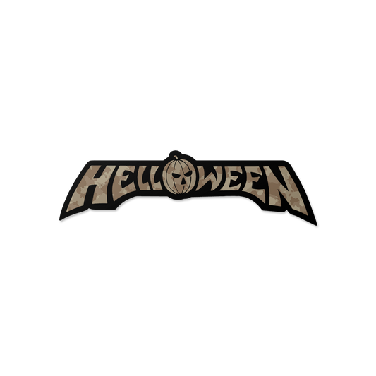 Helloween Logo Sticker (Camo)