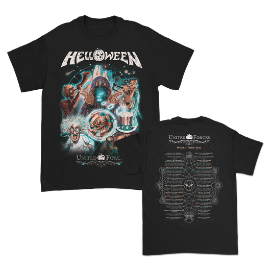 Helloween Collage 2023 Tour T-Shirt (Black)