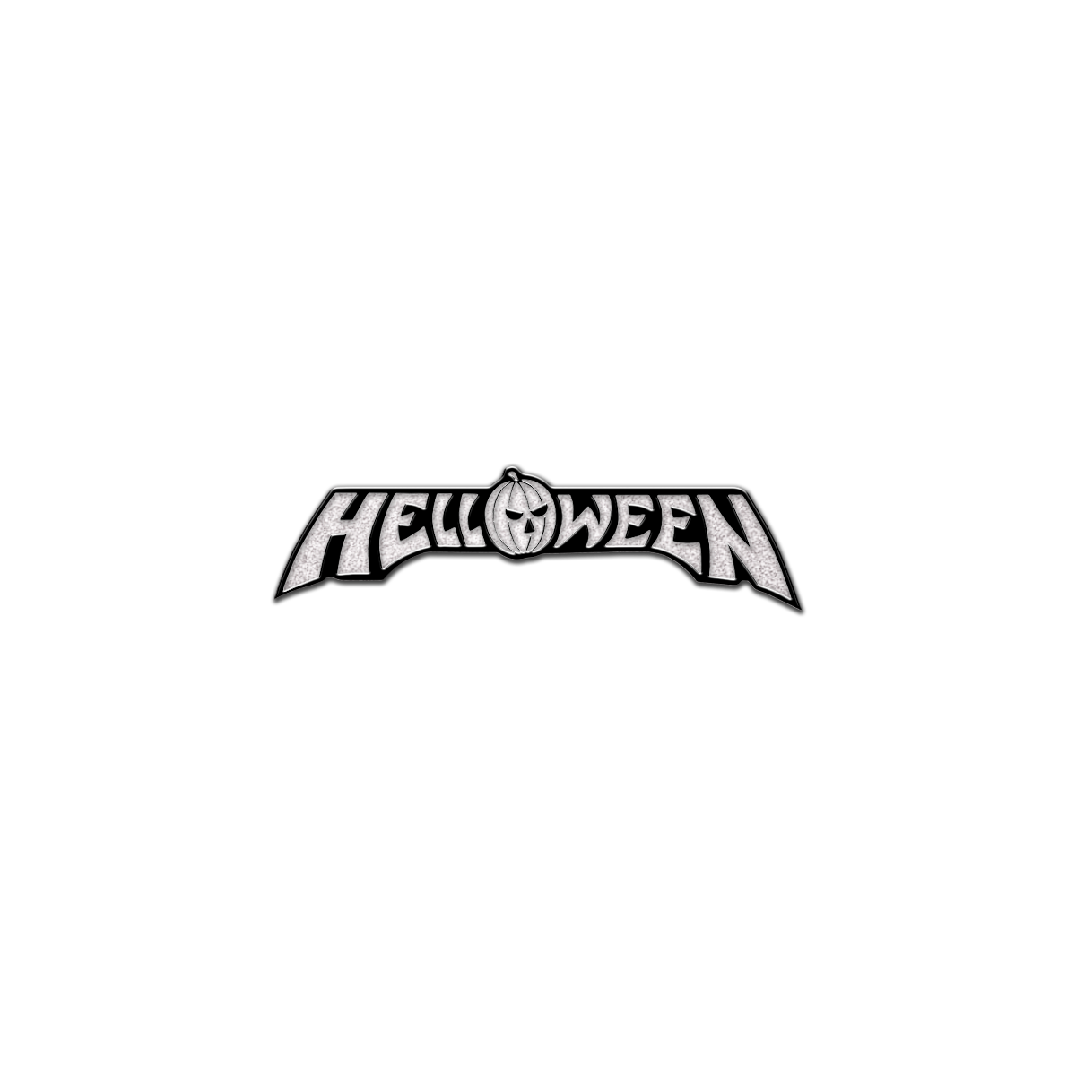 Helloween Logo Enamel Pin (Black/White)